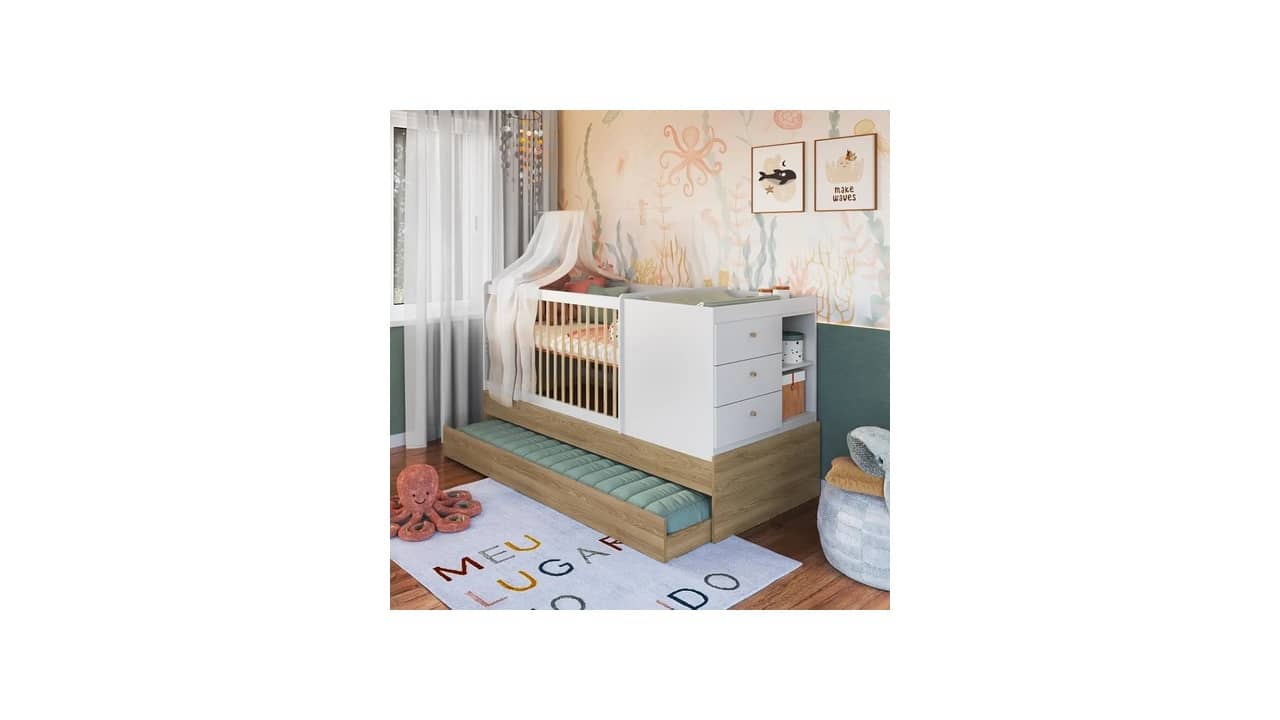 Melhor Berço Multifuncional: Transformação em Cama Solteiro
