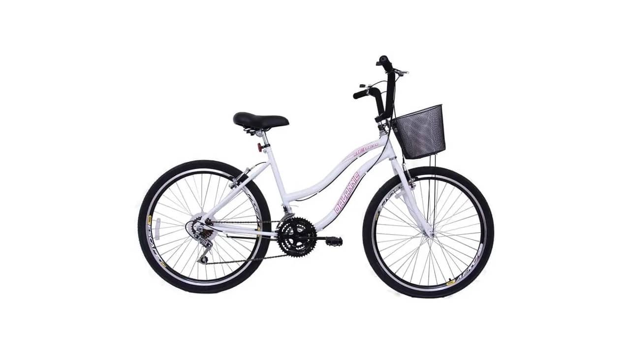 Melhor Bicicleta Feminina: Aro 26, Freio V-Brake e Cesta