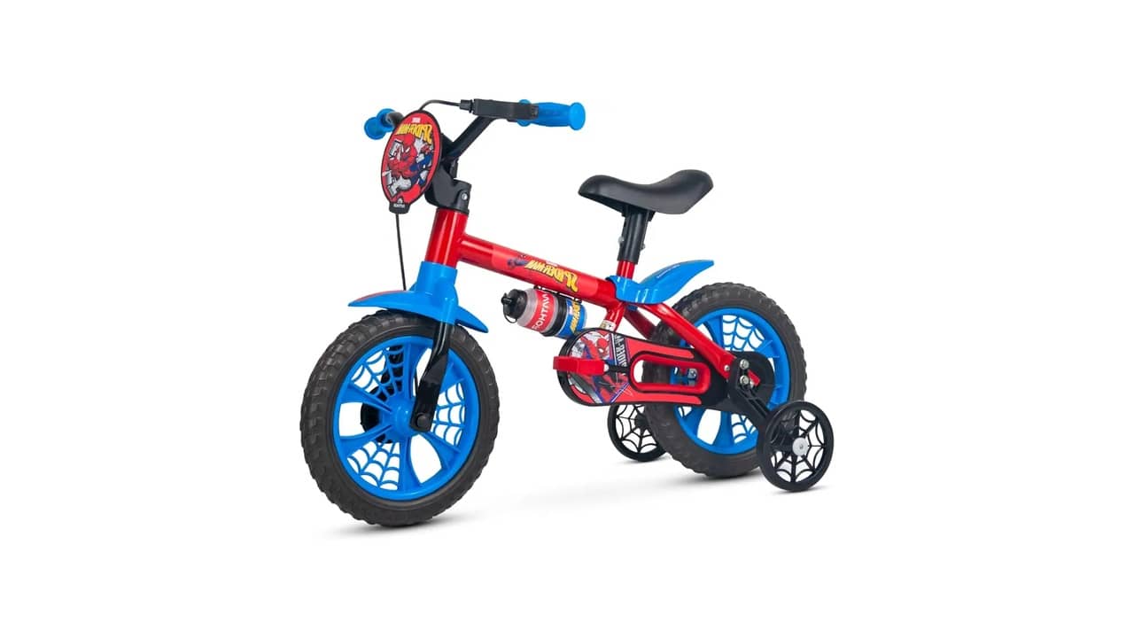 Melhor Bicicleta Infantil com Rodinhas e Garrafinha