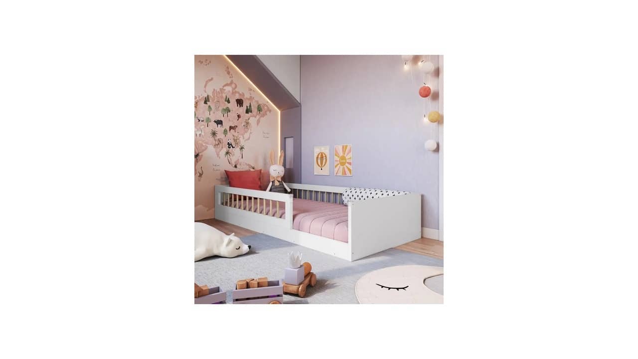 Melhor Cama para Crianca: Proteção e Estilo na Montessoriana
