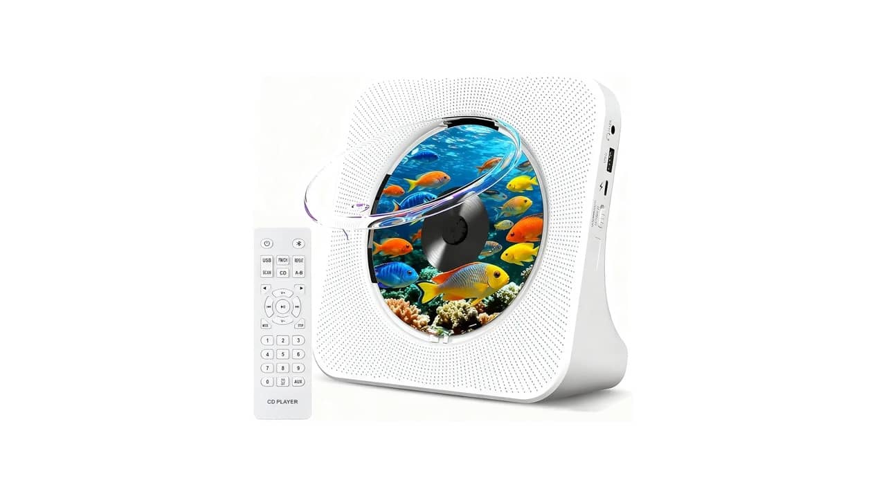 Melhor Cd Player Portatil: Bluetooth, Som de Alta Qualidade e Design Compacto