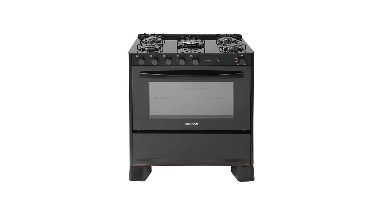 Melhor Fogão 5 Bocas: Acendimento Automático e Mesa de Vidro