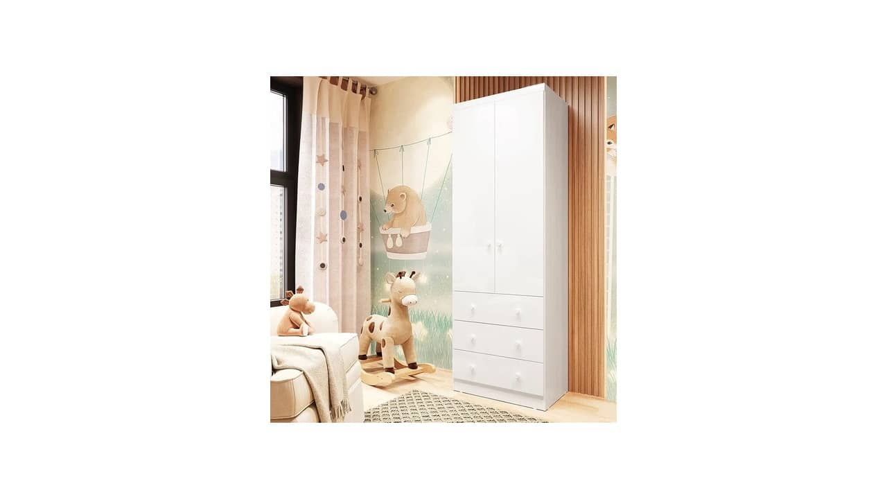 Melhor Guarda-Roupa para Bebê: 10 Opções com Design e Funcionalidade