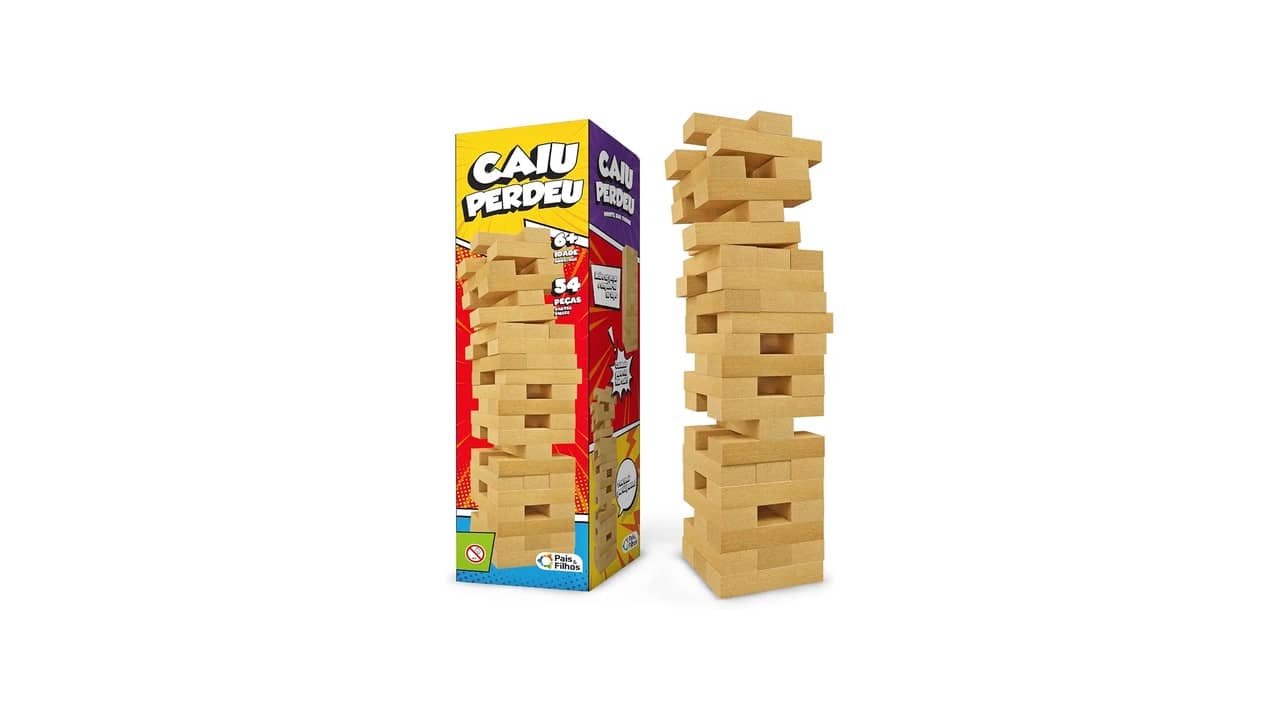 Melhor Jenga: A Torre de Equilíbrio Perfeita para Famílias