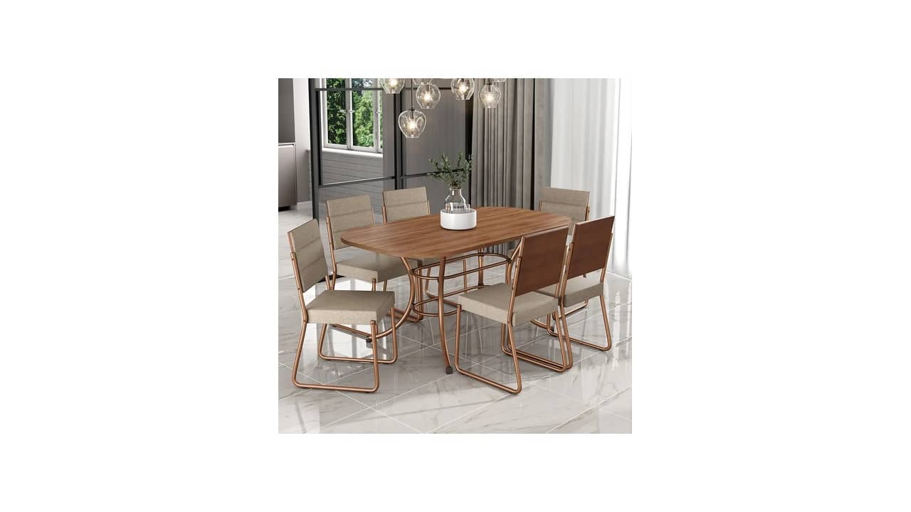 Melhor Mesa de 6 Cadeiras: Análise Detalhada e Recomendações