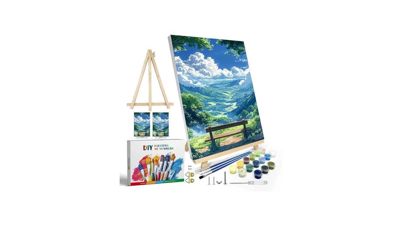 Melhor Pintura por Número: Top 10 Kits de Pintura Iniciantes