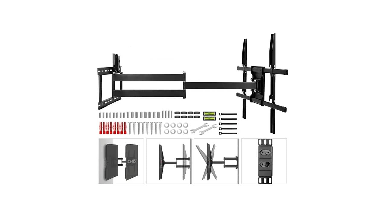 Melhor Suporte para TV 85 Polegadas: Suporte Articulado vs Fixo