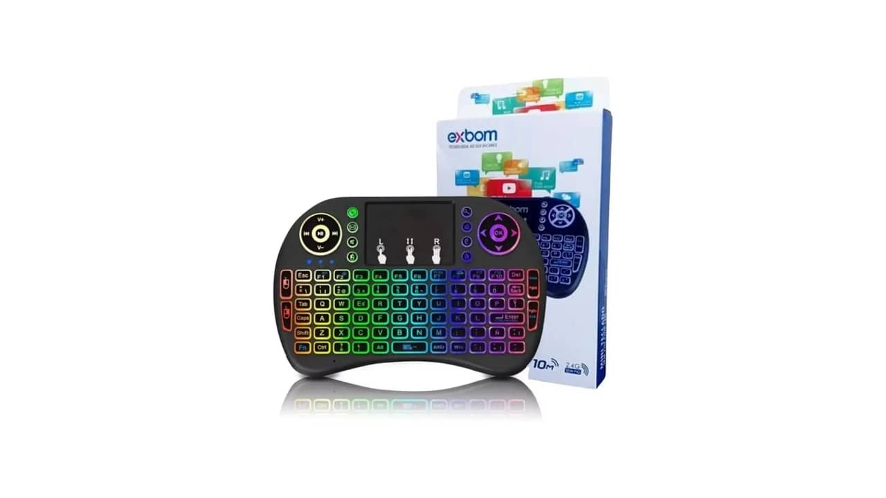 Melhor Teclado para Smart TV: Análise de 10 Modelos Iluminados
