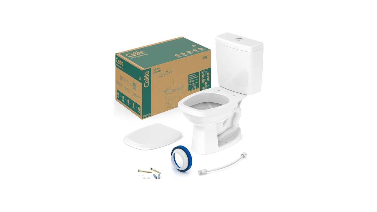 Melhor Vaso Sanitário com Caixa Acoplada: Smart Clean e Soft Close