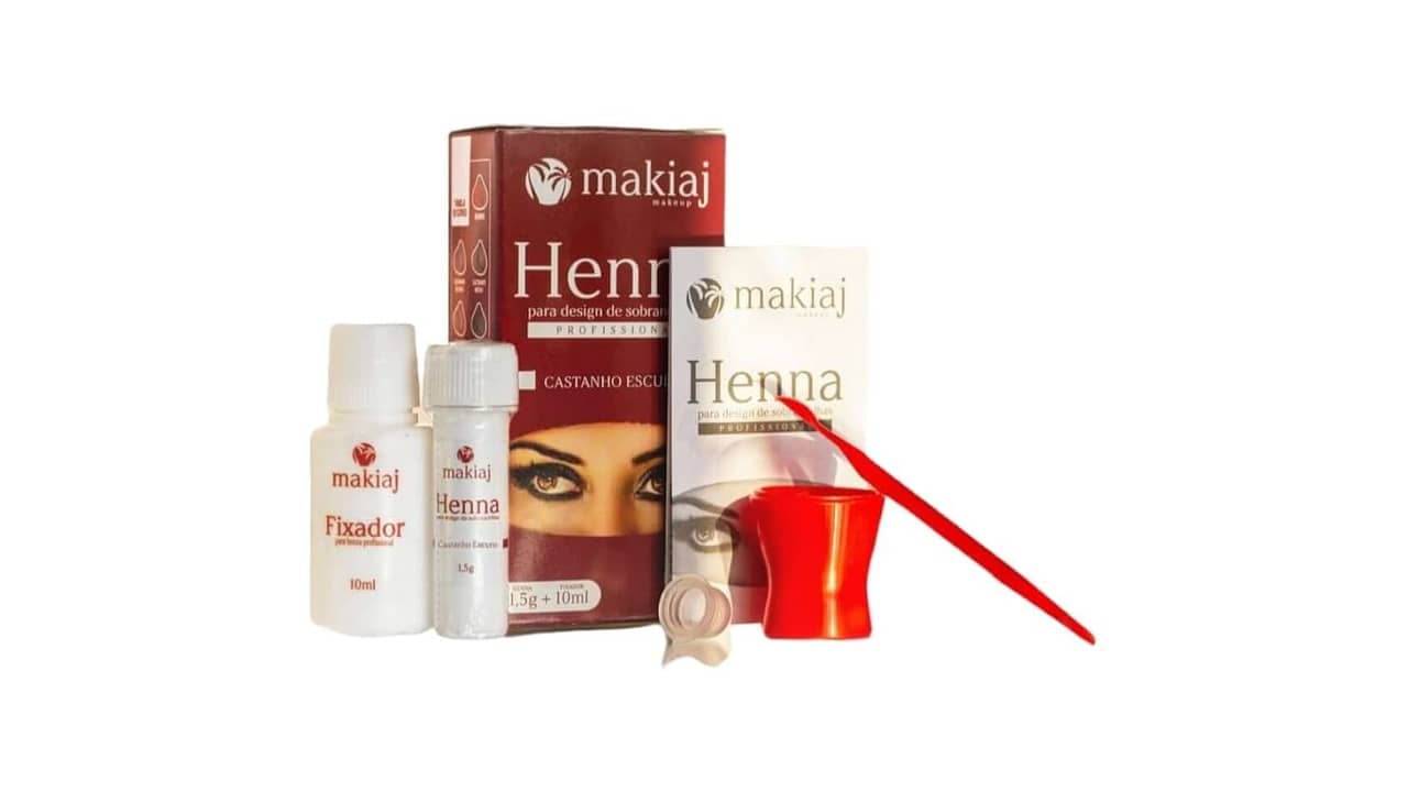 Qual Melhor Henna para Sobrancelha? Análise de 10 Modelos